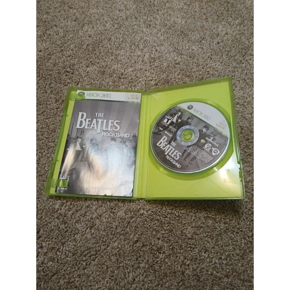 The Beatles: Rock Band Xbox 360 2009 Complete In Box‎ --